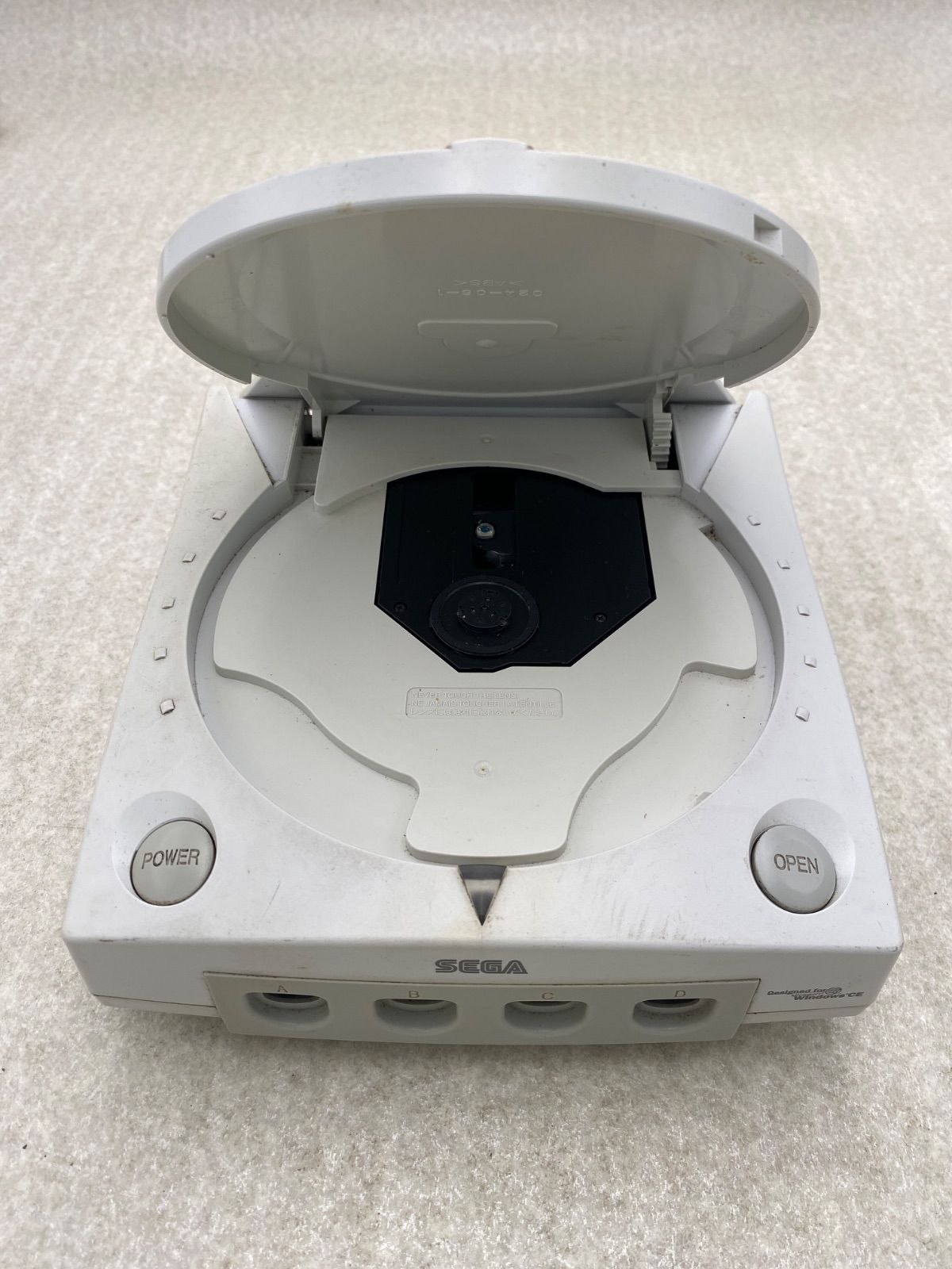 h0487ドリームキャスト 本体 コントローラ HKT-3000 ドリームキャスト本体 HKT-3000 動作品 コントローラー2点 - メルカリ