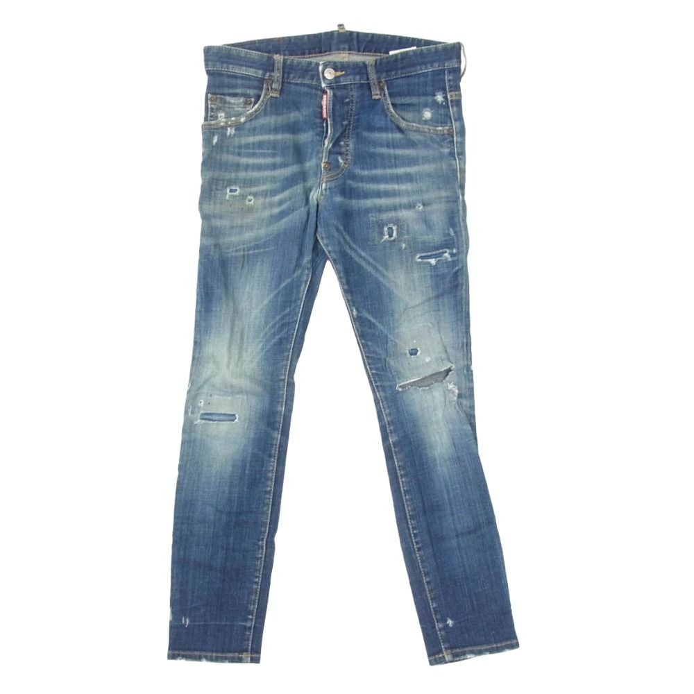 DSQUARED2 ディースクエアード 17AW S71LB0343 S30342 SKATER JEAN
