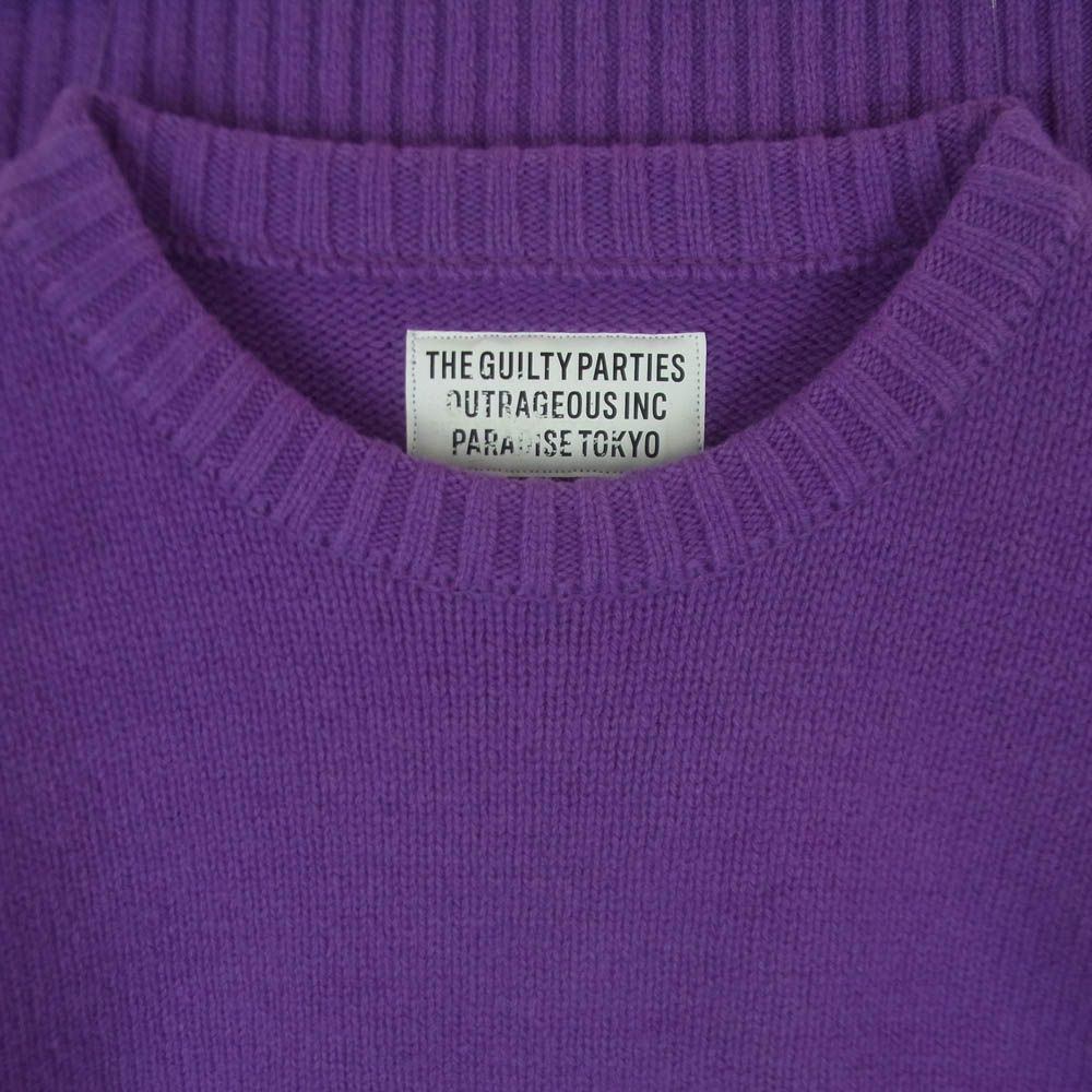 WACKO MARIA ワコマリア 22SS 22SS-WMK-KN01 CLASSIC CREW NECK