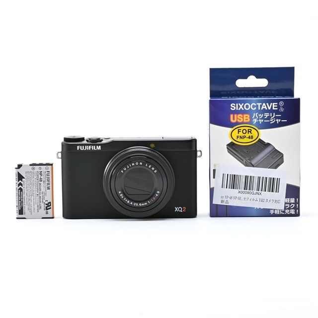 ＜難有品・ジャンク品＞ FUJIFILM XQ2 ブラック｜プレミアムコンパクトデジタルカメラ｜外観極上美品｜コマンドダイヤル不具合あり