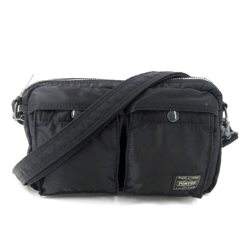PORTER ポーター ショルダーバッグ タンカー 622-78809 TANKER SHOULDER BAG ミニポーチ 日本製 吉田カバン ブラック 黒 47000378