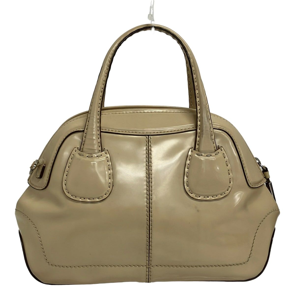 TOD'S(トッズ) ハンドバッグ - ベージュ ミニバッグ レザー