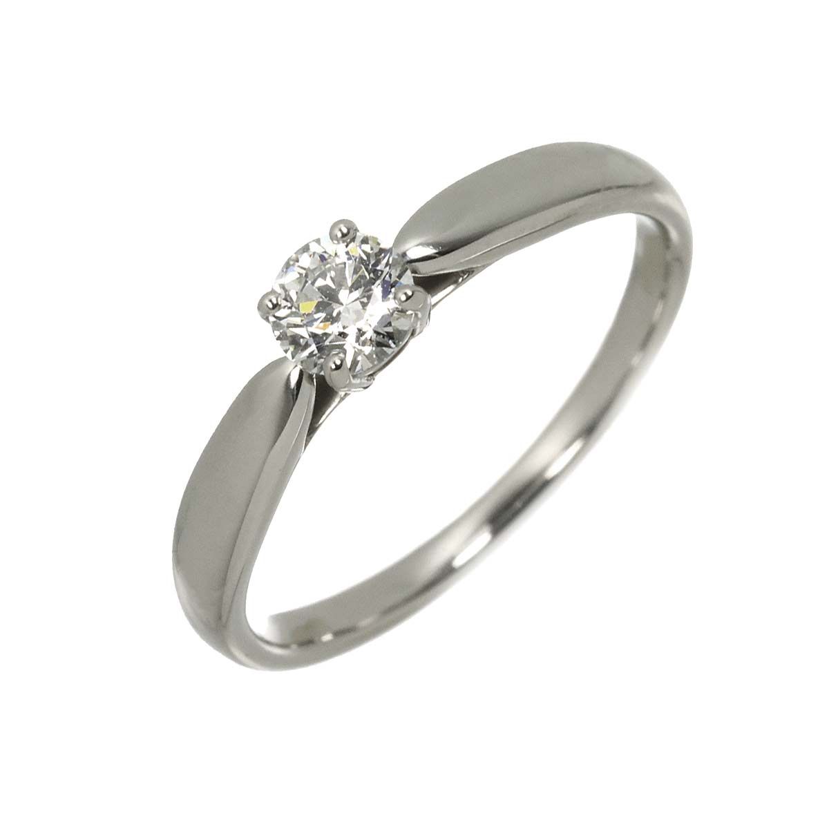 ティファニー TIFFANY&Co. ハーモニー 12号 リング ダイヤ 0.32ct Pt プラチナ 指輪 Harmony Band Ring 90328162