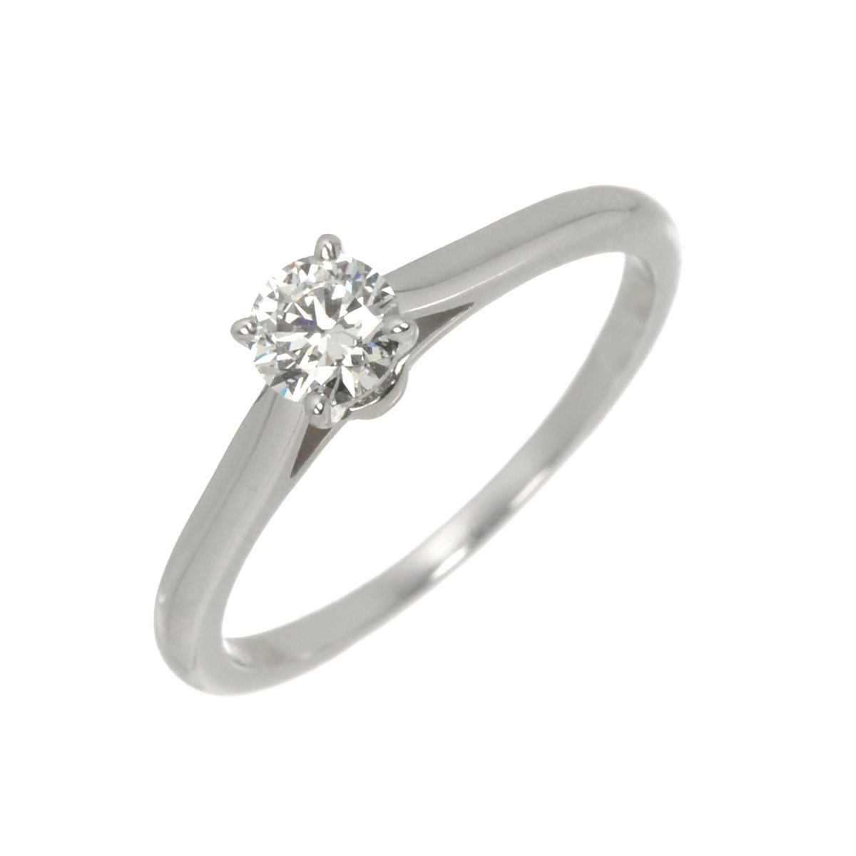 カルティエ Cartier 1895 ソリテール ダイヤ 0.25ct F/IF/3EX #48 リング K18 WG 750 指輪 Classic Ring【証明書・鑑定書】 90328848