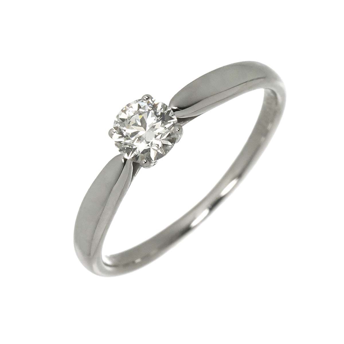 ティファニー TIFFANY&Co. ハーモニー ダイヤ 0.31ct I/VVS1/3EX 9号 リング Pt プラチナ 指輪 Harmony Ring【鑑定書付き】 90329103