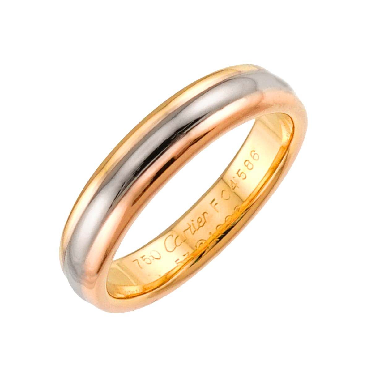 カルティエ Cartier ヴァンドーム #53 リング K18 YG WG PG スリーゴールド 3カラー 750 指輪 VENDOME Ring 90331643