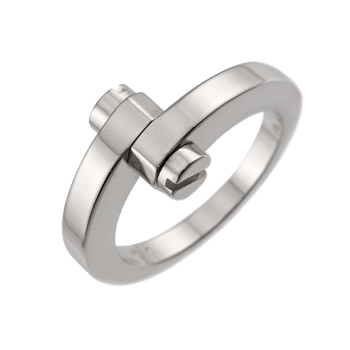カルティエ Cartier メノット #65 リング K18 WG ホワイトゴールド 750 指輪 Menotte Ring 90332229 205,500円