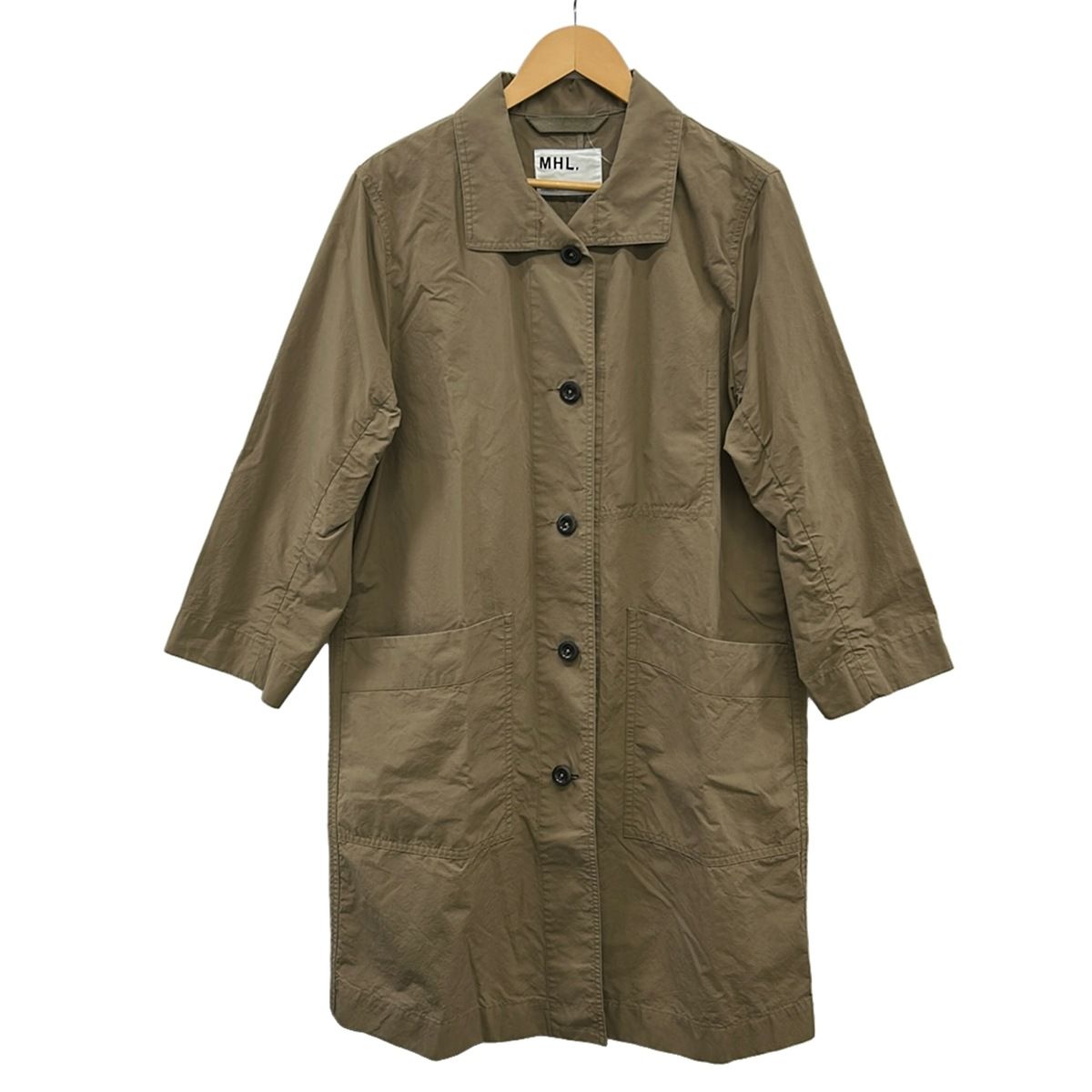 MHL.(エムエイチエル) コート サイズ1 S レディース美品 - ベージュ 長袖/春/秋 7,488円