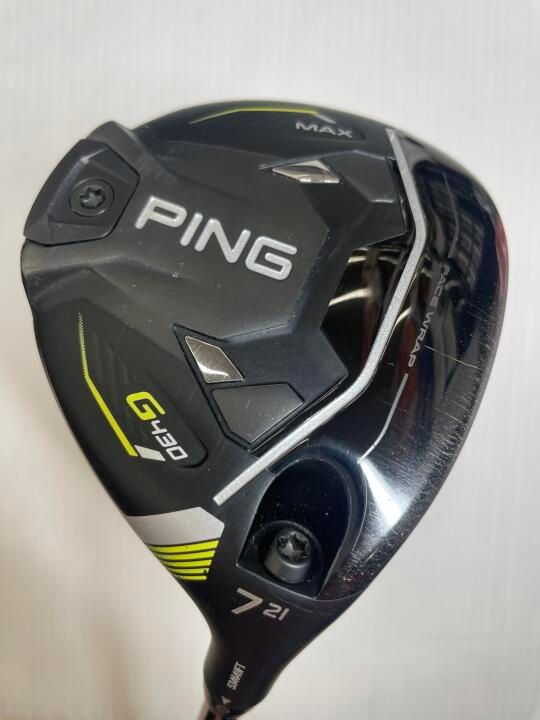 ピン　G430 MAX　21度　TOUR 2.0 CHROME 65　Sフレックス　フェアウェイウッド　中古【最短即日発送】