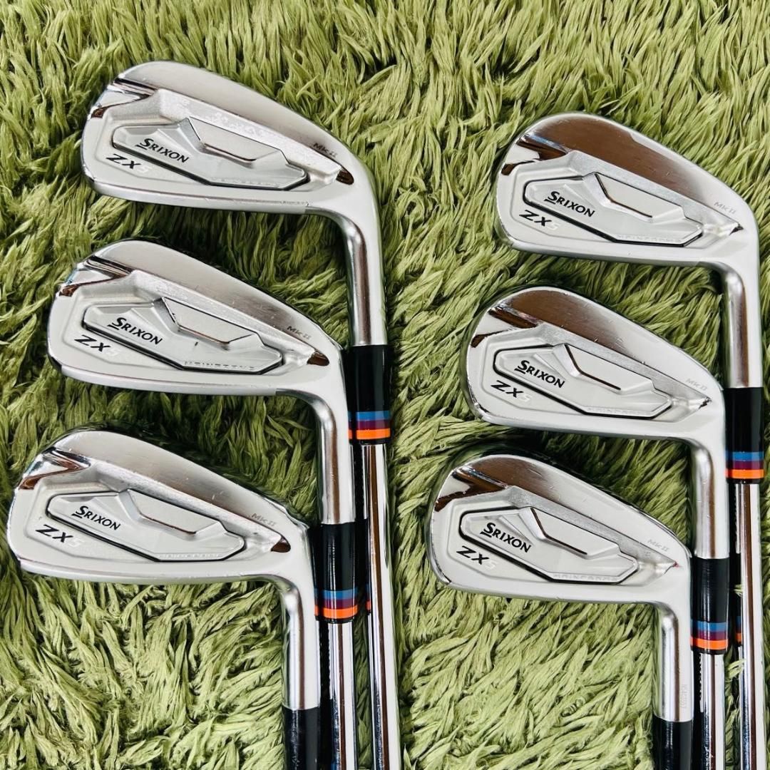 中古】スリクソン ZX5 MK2 アイアン6本セット メンズゴルフ SRIXON