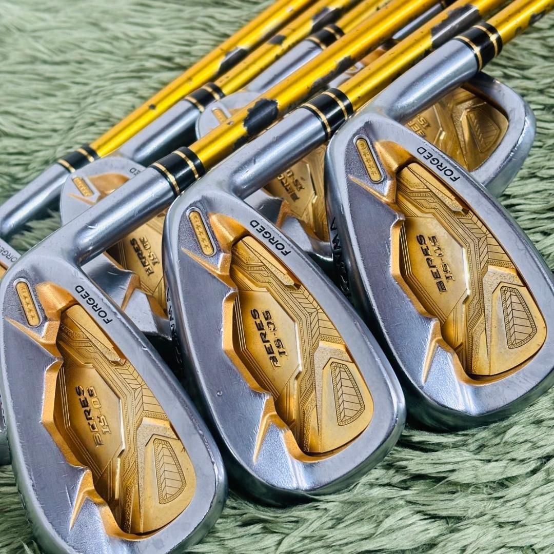 【中古】ホンマ ベレス IS-05 4s 星4 アイアン7本セット メンズゴルフ 24金 HONMA BERES ARMRQ∞ 53 4s アーマック カーボンシャフト K24刻印 男性 右利き flex SR 269,996円