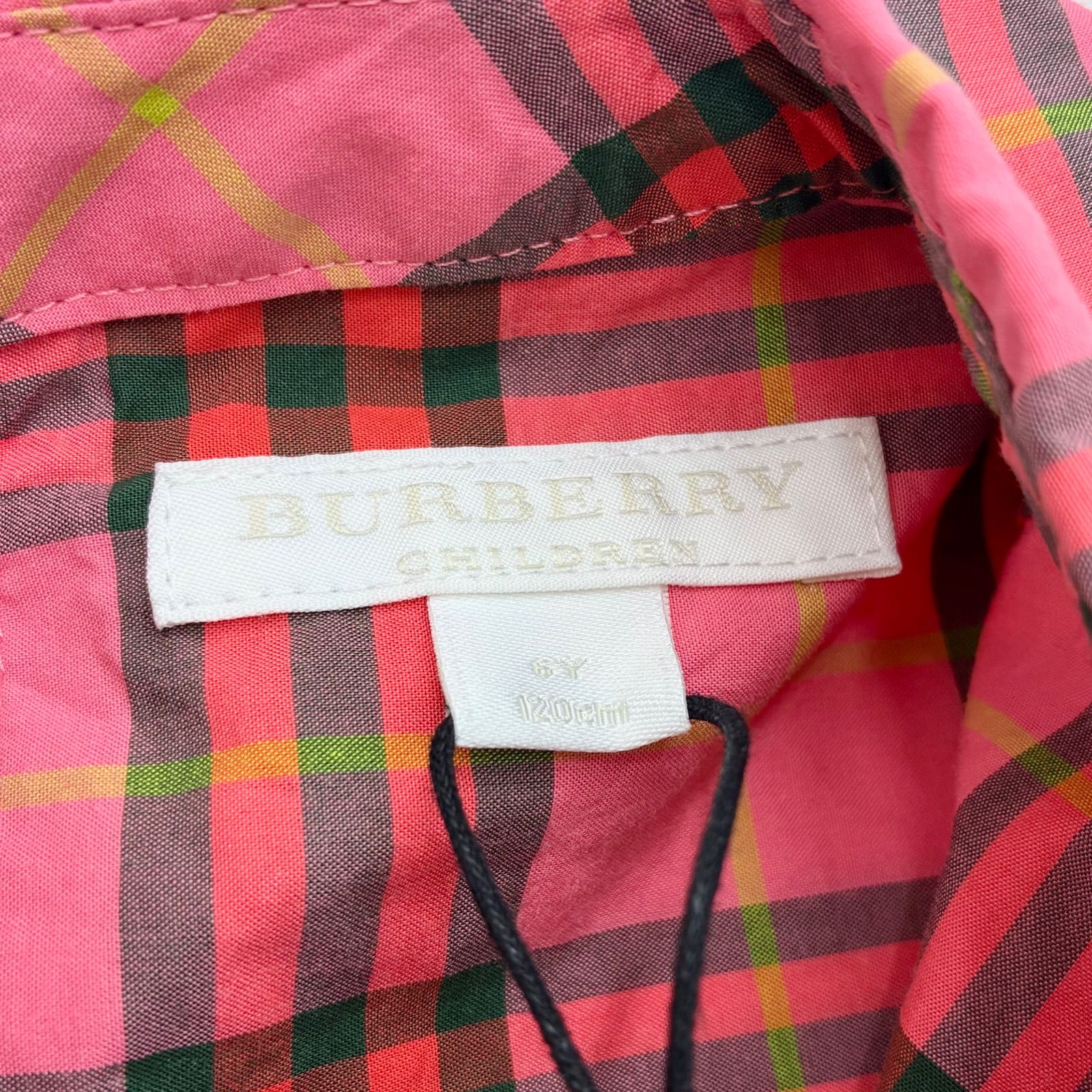 バーバリー BURBERRY】キッズ 新品未使用品！バーバリーチェック襟付き