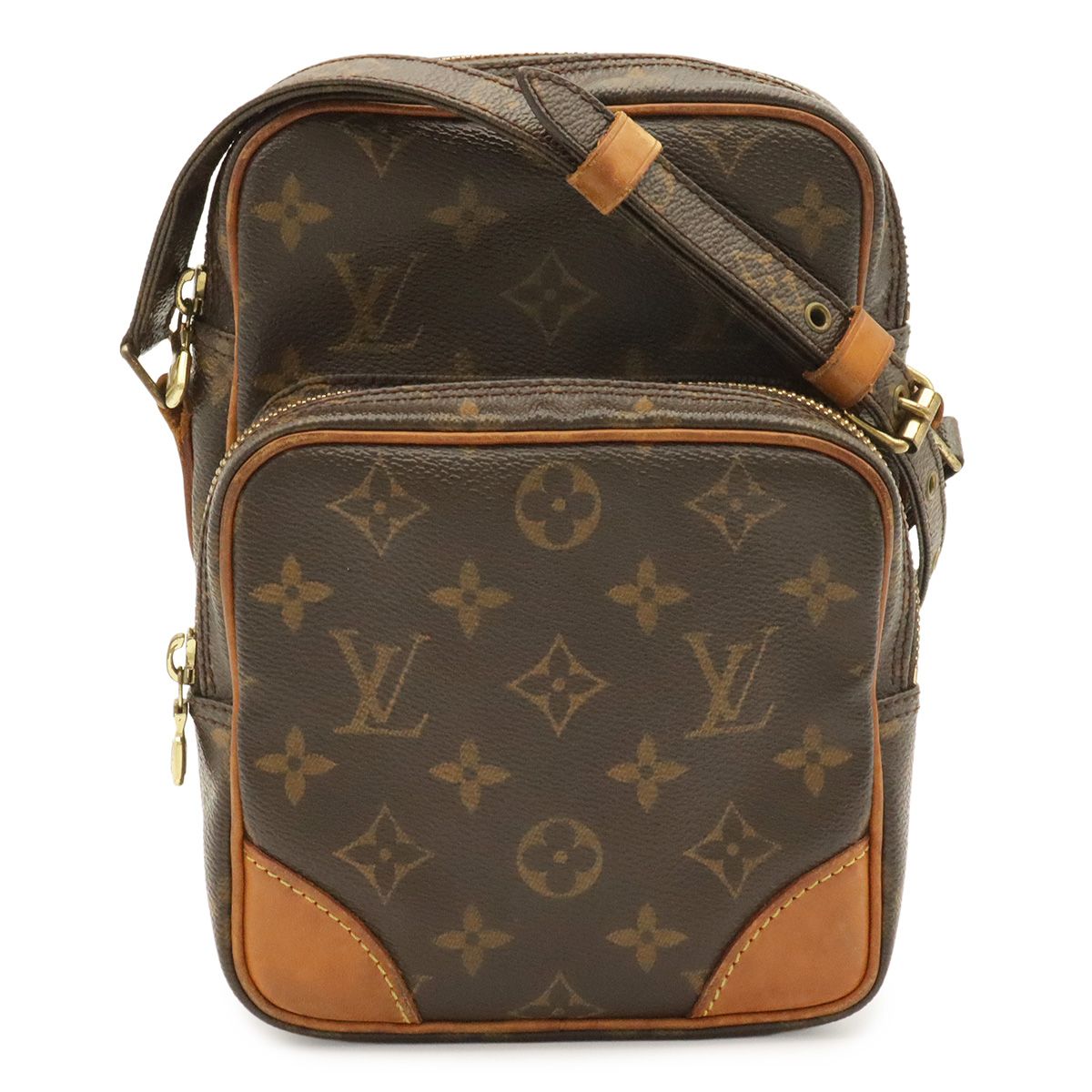 LOUIS VUITTON ルイ ヴィトン モノグラム アマゾン ショルダーバッグ ポシェット 斜め掛け ベタなし M45236