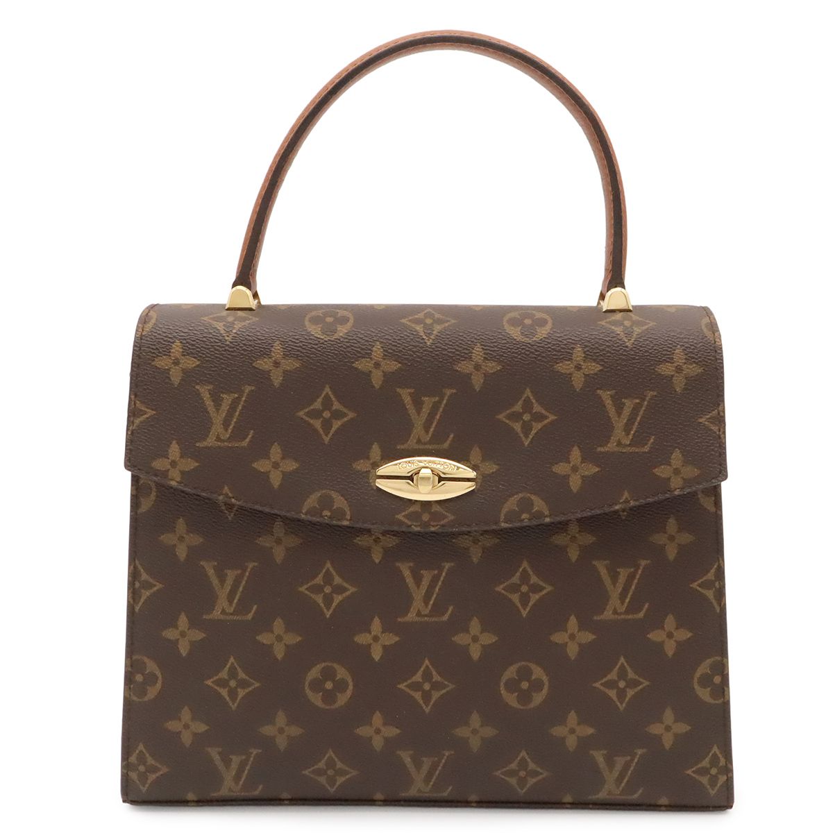 LOUIS VUITTON ルイ ヴィトン モノグラム マルゼルブ ハンドバッグ ワンハンドル フラップバッグ M51379