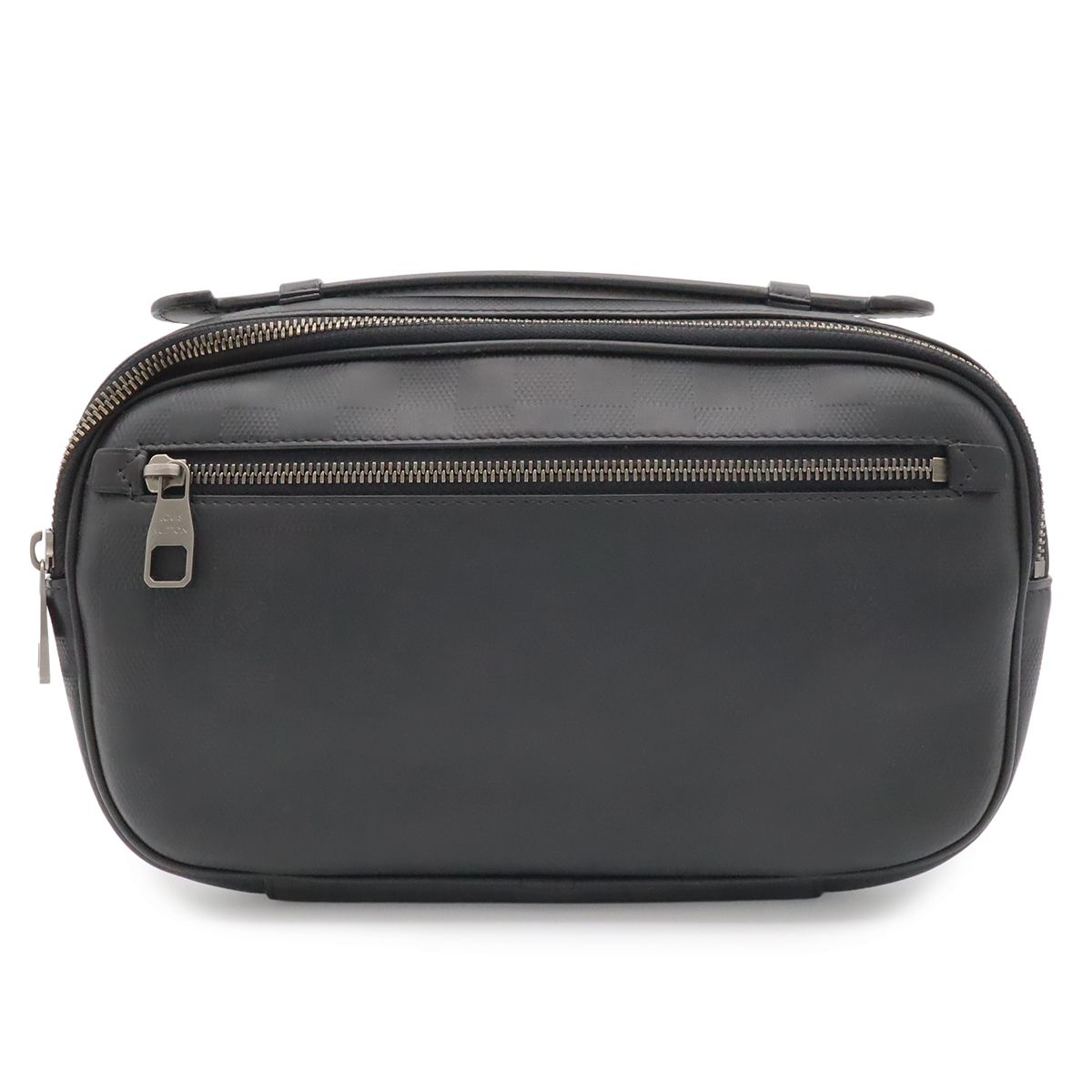LOUIS VUITTON ルイ ヴィトン ダミエアンフィニ アンブレール ボディバッグ ウエストバッグ 2WAY レザー オニキス 黒 ブラック N41288