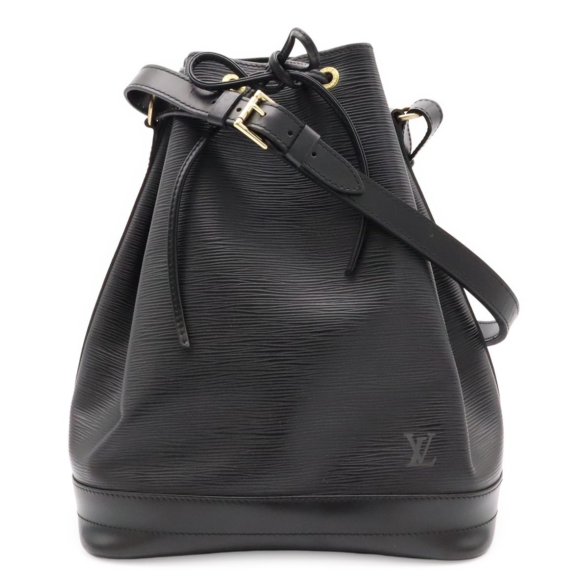 LOUIS VUITTON ルイ ヴィトン エピ ノエ ショルダーバッグ ワンショルダー セミショルダー 巾着 ノワール 黒 ブラック ゴールド金具 M59002
