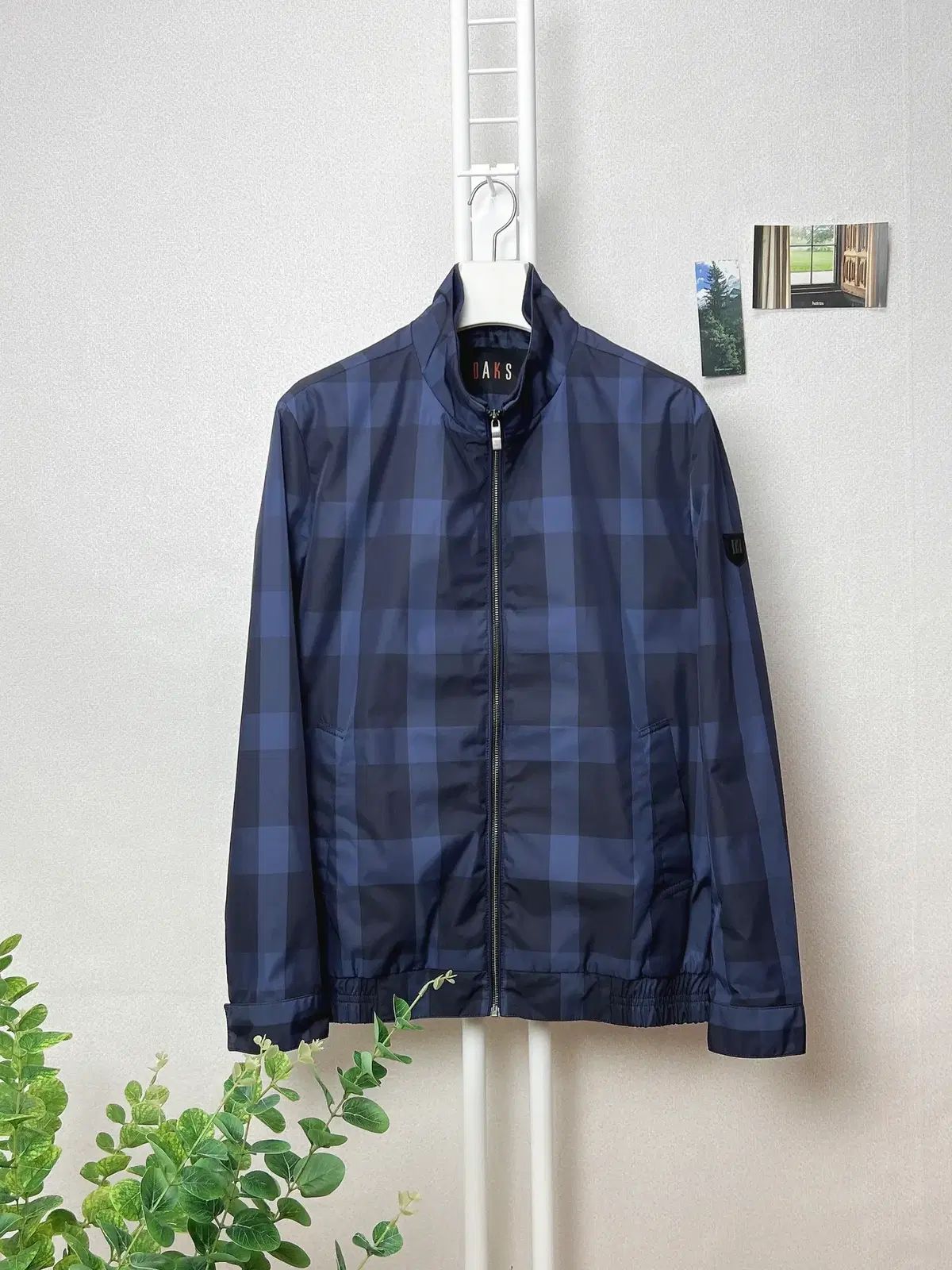 DAKS メンズ チェックブルゾン ジャケット 105
