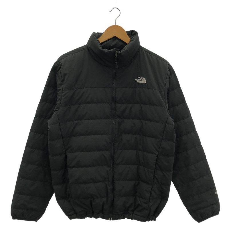 【中古】THE NORTH FACE キルティングダウンジャケット M CE9T ブラック ザ ノースフェイス[10]