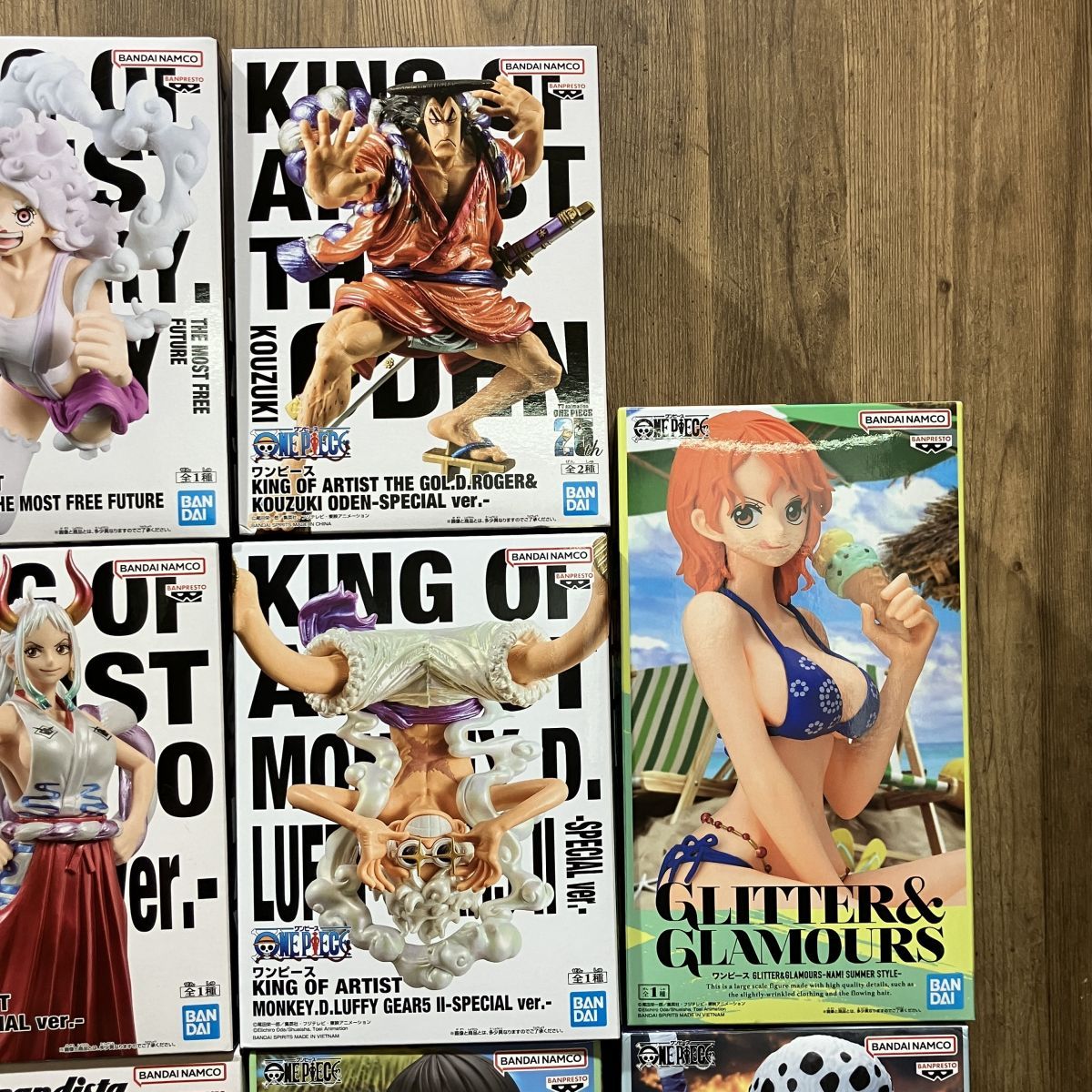 フィギュア 未開封 ワンピース フィギュア 10種 まとめ KING OF