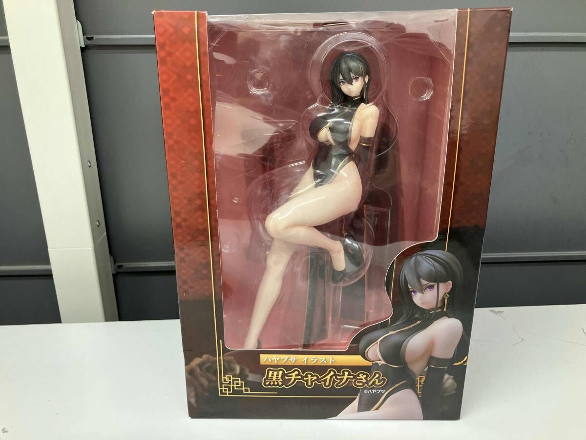 【箱付き】 ユニオンクリエイティブ 黒チャイナさん ハヤブサイラスト