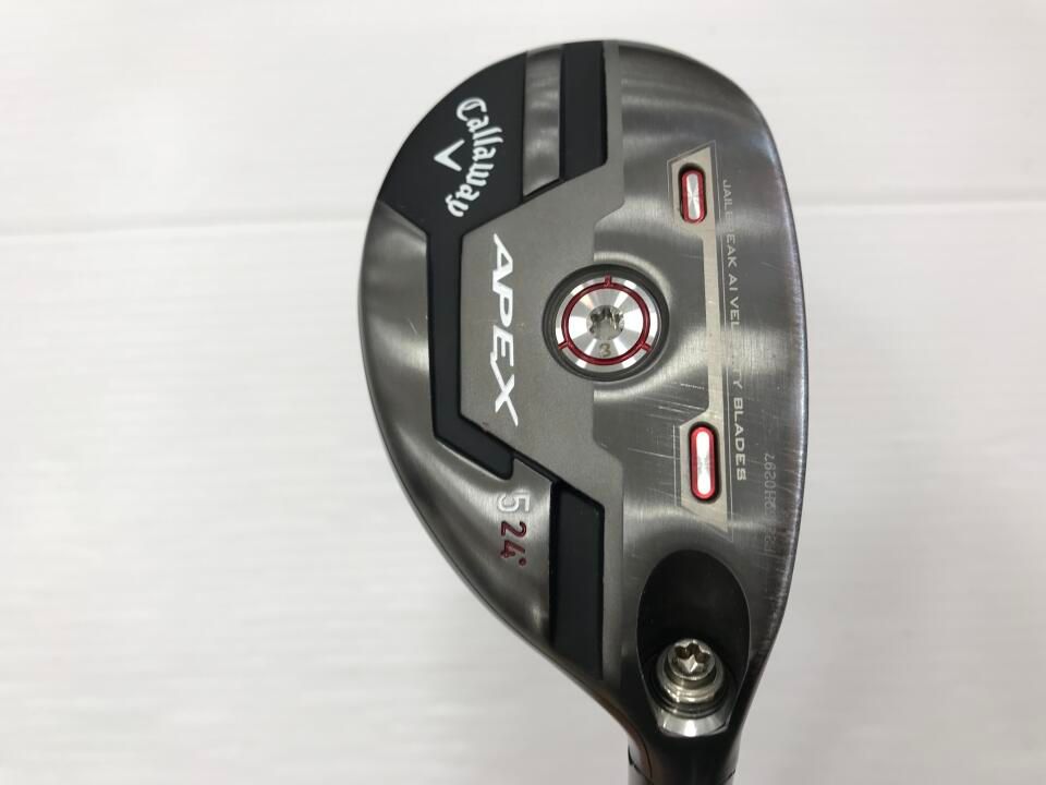 キャロウェイ　APEX 2021　24度　KBS PGH 85　ユーティリティ　中古【最短即日発送】