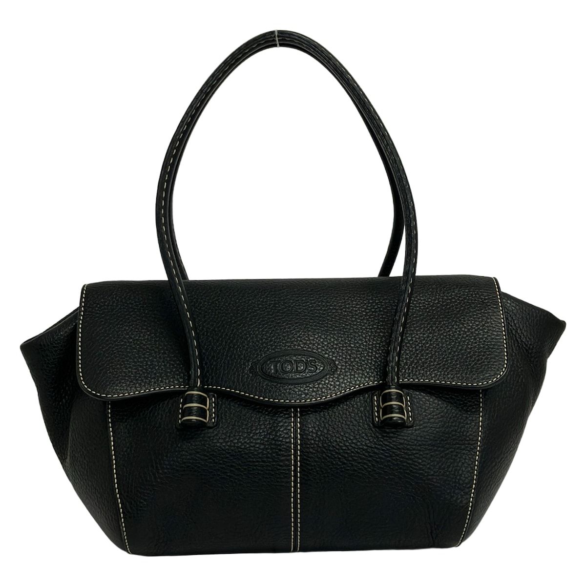 TOD'S(トッズ) ハンドバッグ - 黒 レザー