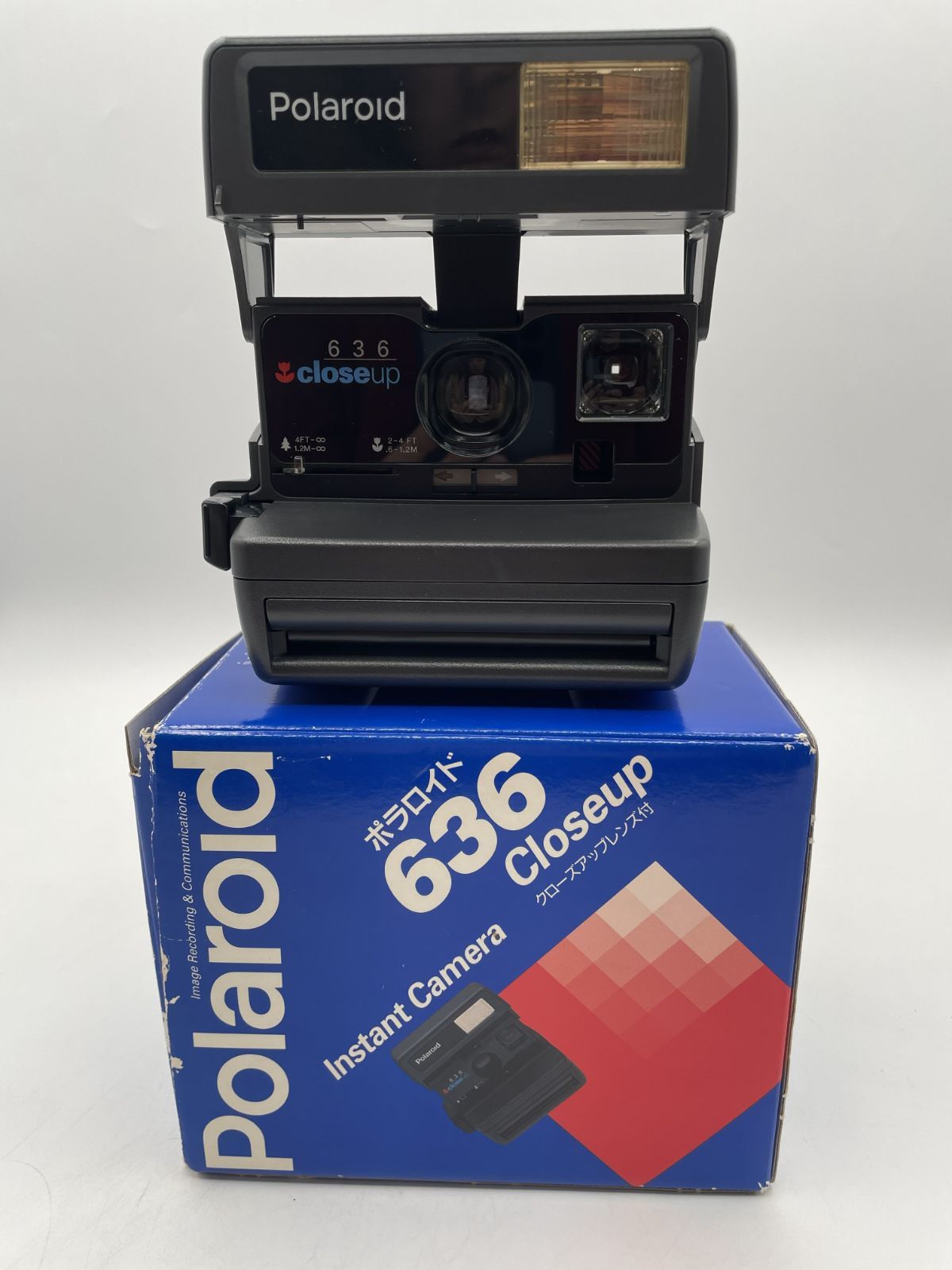 ジャンク品】Polaroid 636 Closeup ポラロイドカメラ 600フィルム対応