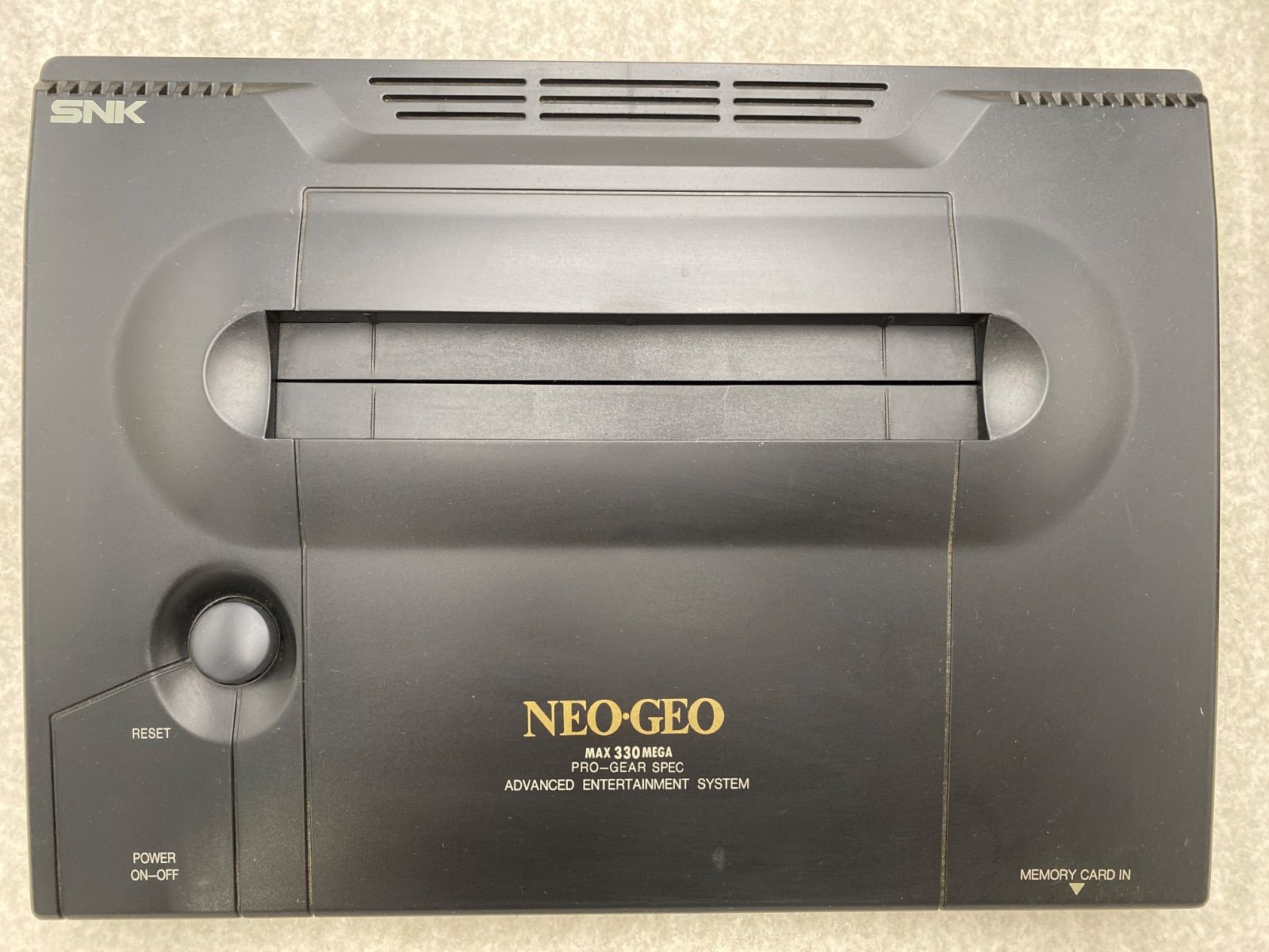ネオジオ MAX 330 MEGA本体 アーケードスティック×2 【ジャンク