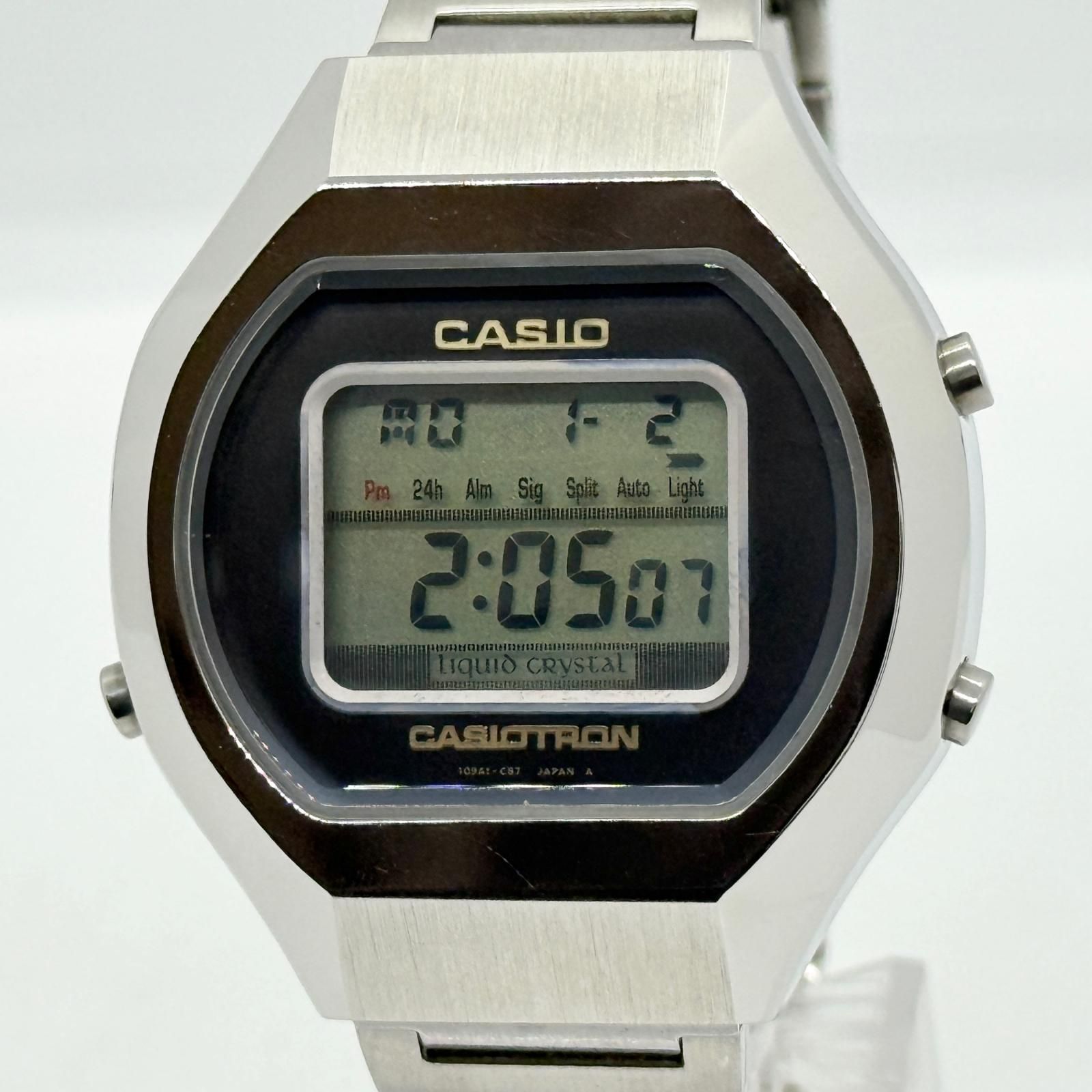 CASIO カシオ カシオトロン 1670 TRN-01 QZ メンズ 腕時計 稼働品