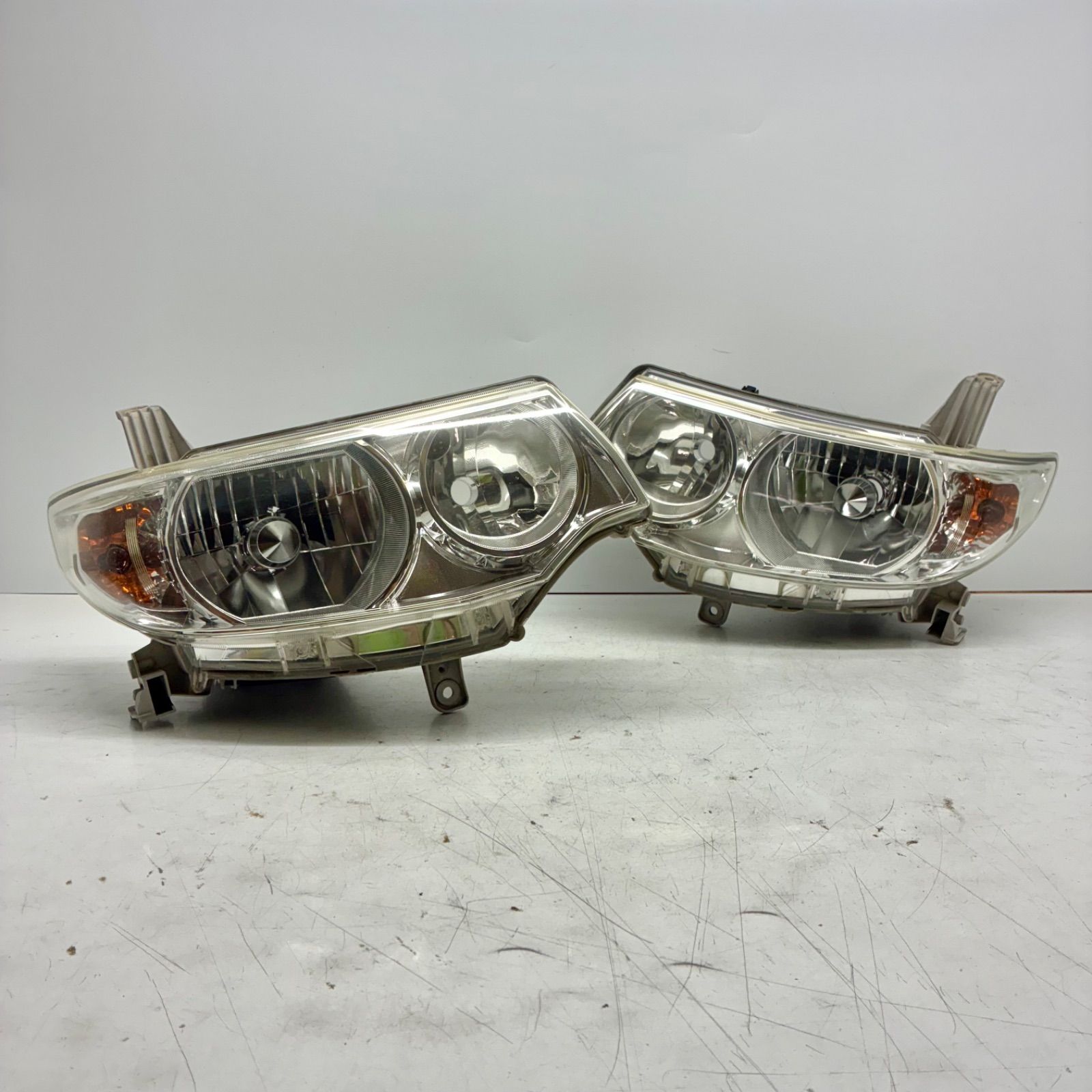 良品【コーティング済】L375S L385S タント カスタム ヘッドライト レンズ ランプ 左右セット LR HID レベ付 koito 100-51944 P80779