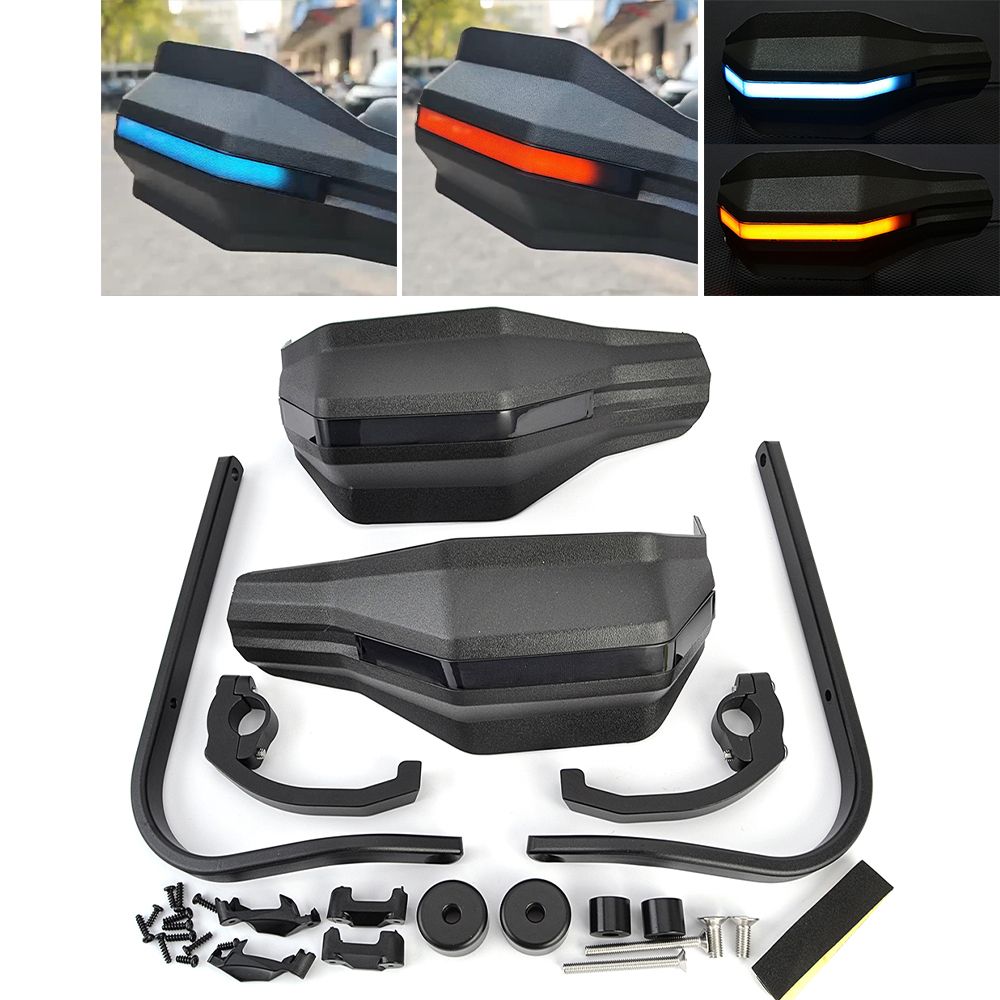 Honda XL750 Transalp 750 2023-2026 用 ハンドガード ハンドル保護 左右セット LED付き