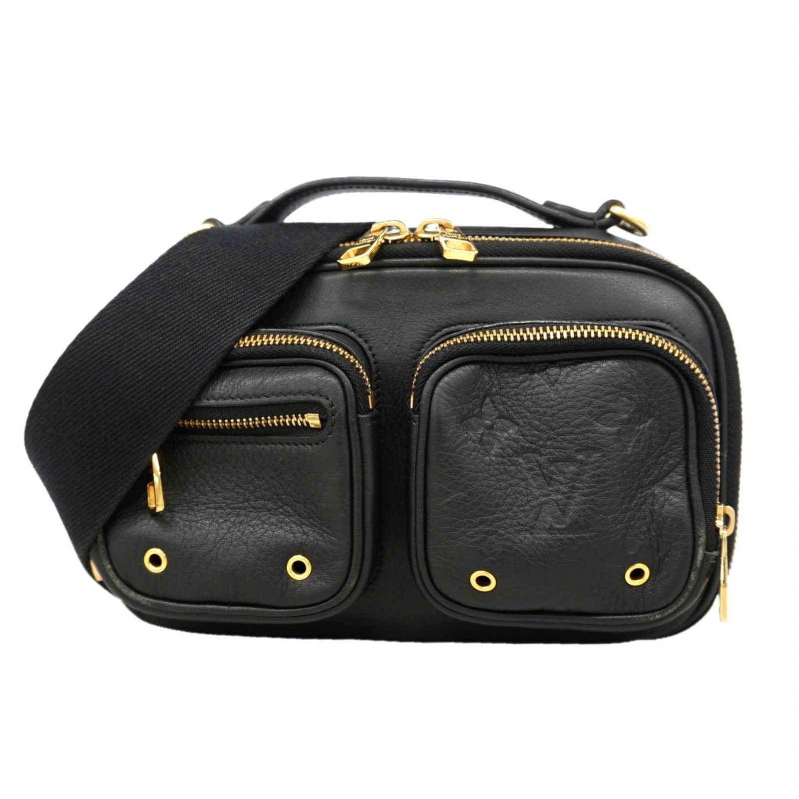 ルイ・ヴィトン(Louis Vuitton) ルイ・ヴィトン ハンドバッグ ユーティリティクロスボディ M80450 ブラック 2wayバッグレディース