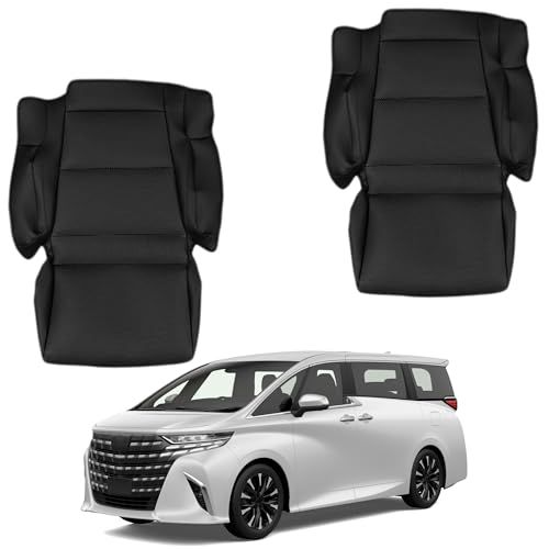 N◆新型 アルファード/ヴェルファイア40系 に適合 アクセサリー 2列目シートカバー カーシートカバー シートプロテクター 専用カスタム パーツ 内装 (ブラック)