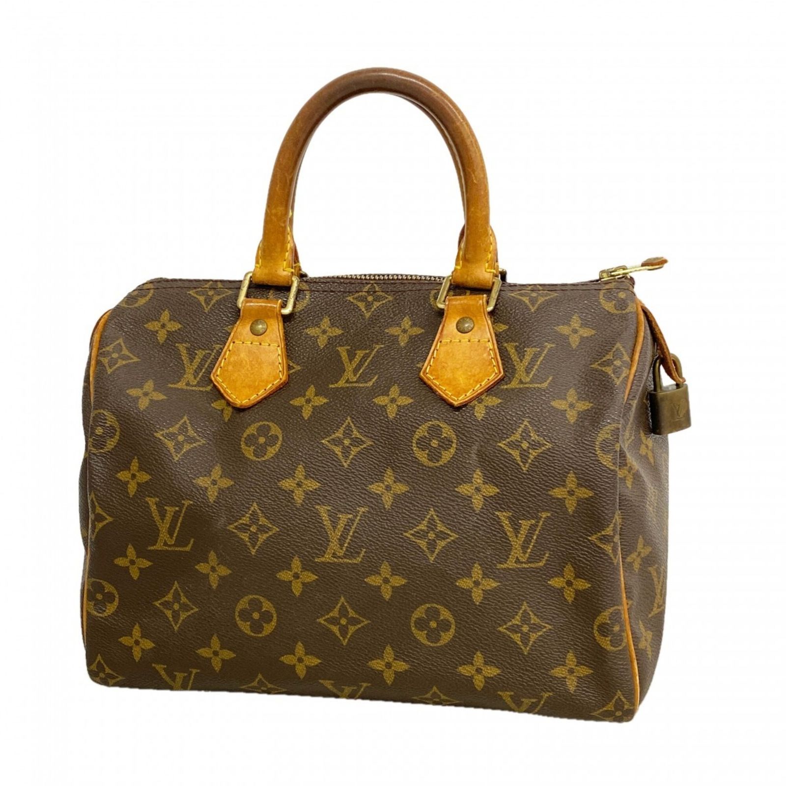 ルイ・ヴィトン(Louis Vuitton) ルイ・ヴィトン ハンドバッグ モノグラム スピーディ25 M41109 ブラウンレディース
