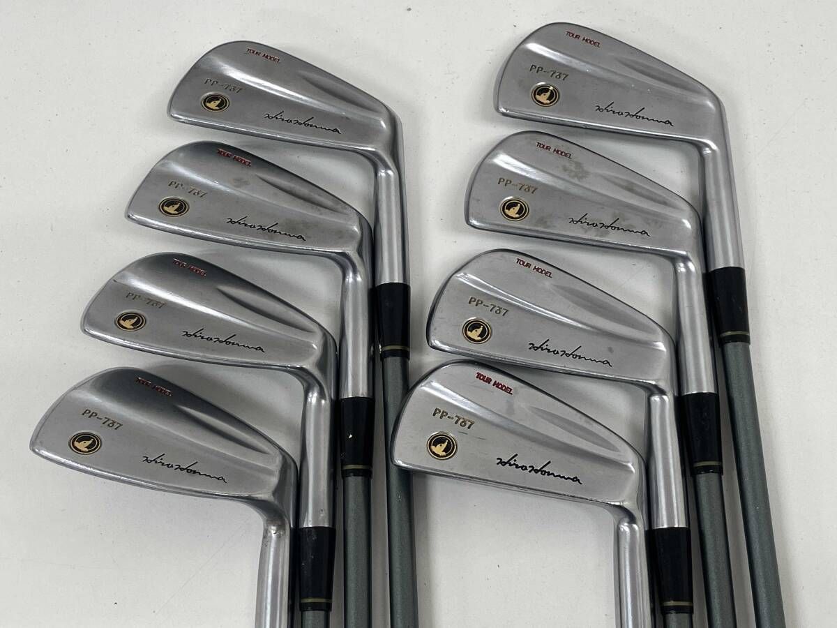 HONMA GOLF PP-737 ツアーモデル アイアンセット3-10 8本セット BORON M-50 フレックスR-1
