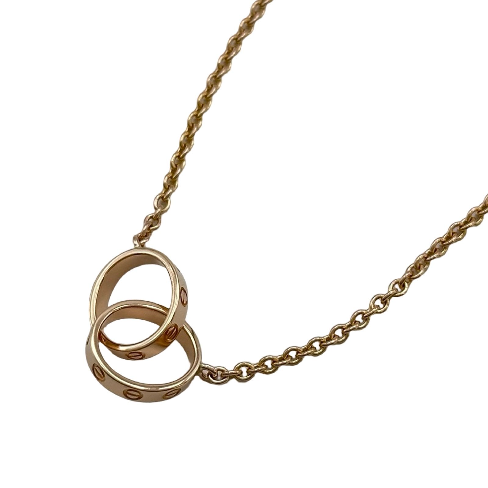 カルティエ Cartier ベビーラブネックレス ピンクゴールド Au750 ジュエリー 139,000円