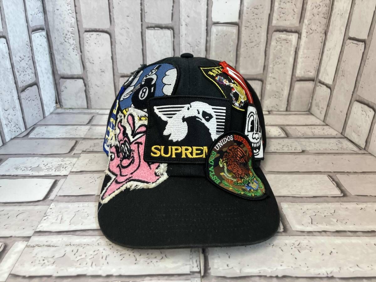 Supreme シュプリーム キャップ Patshes 6-Panel ストリート