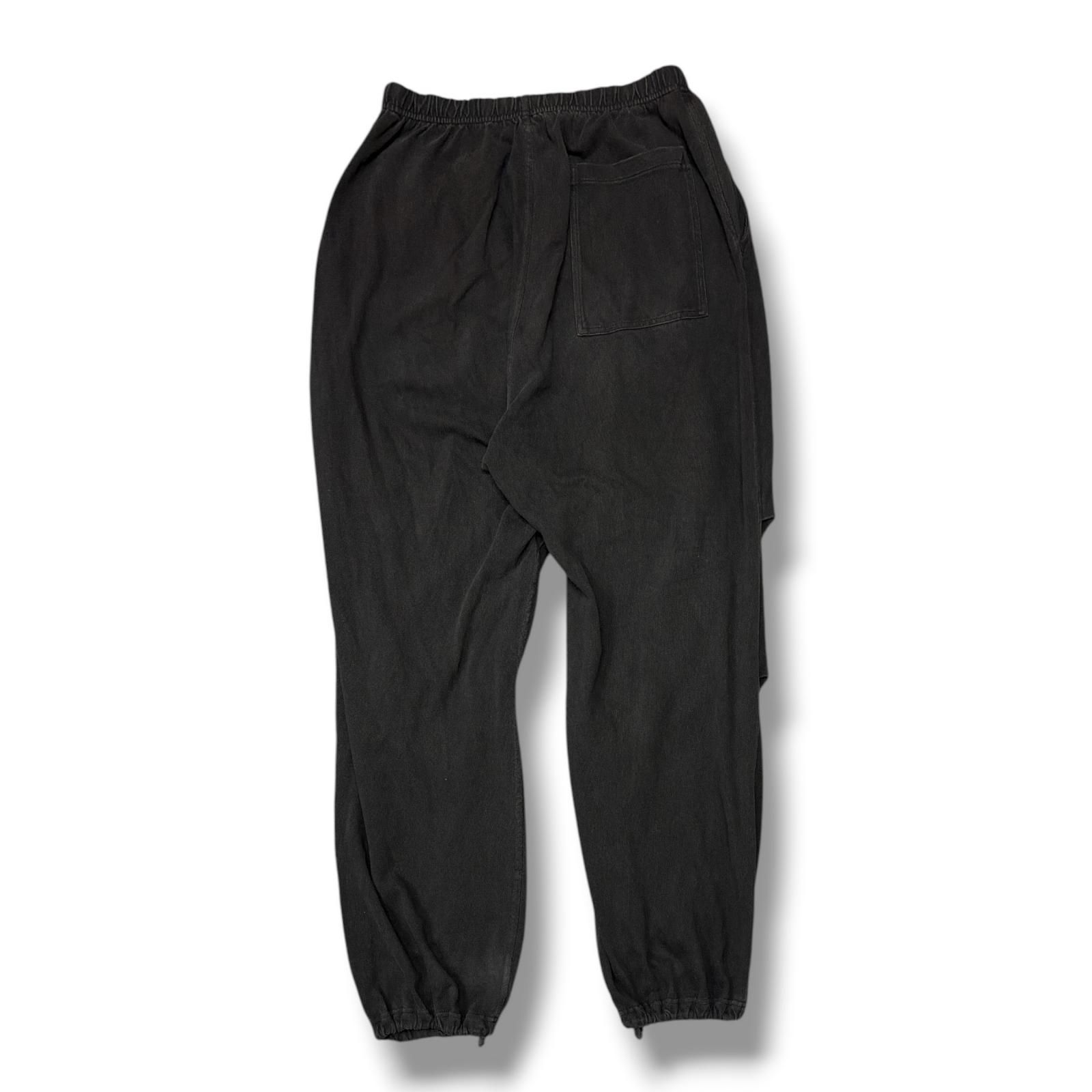 参考上代63800円 COMOLI 25SS コットン ジャージ ニータック パンツ イージーパンツ コモリ B01-5005 ブラック 3 （20540M） 参考上代63800円 COMOLI 25SS コットン ジャージ ニータック パンツ
