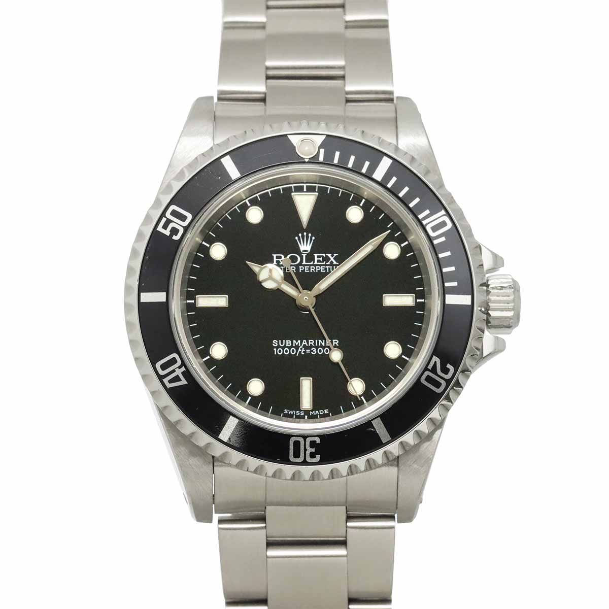 ロレックス ROLEX サブマリーナ ノンデイト 14060 T番 メンズ 腕時計 ブラック 文字盤 オートマ 自動巻き ウォッチ Submariner VLP 90174081 ロレックス ROLEX サブマリーナ ノンデイト 14060M Y番 メンズ 腕時計