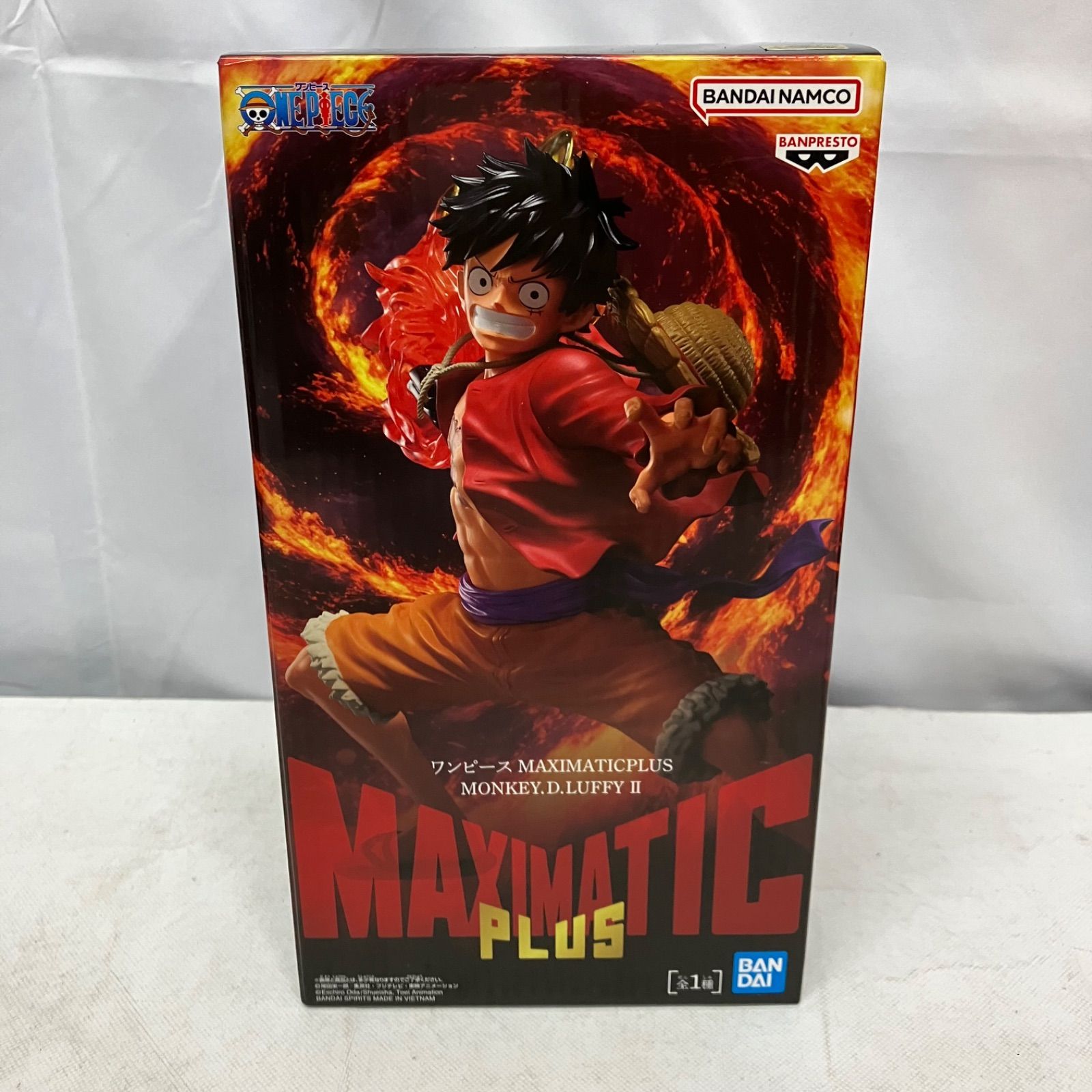 未開封 ワンピース MAXIMATIC PLUS モンキー・D・ルフィ Ⅱ フィギュア