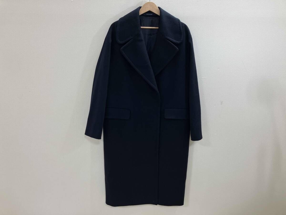 TAGLIATORE タリアトーレ カシミヤ混デザインピーコート ロング