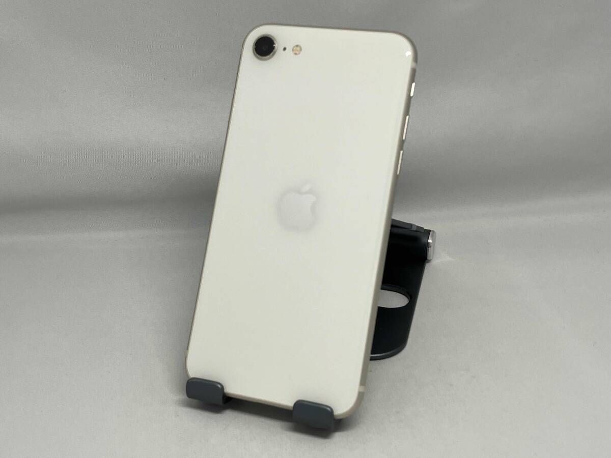【SIMロックなし】MMYD3J/A iPhone SE(第3世代) 64GB スタｰライト Rakuten