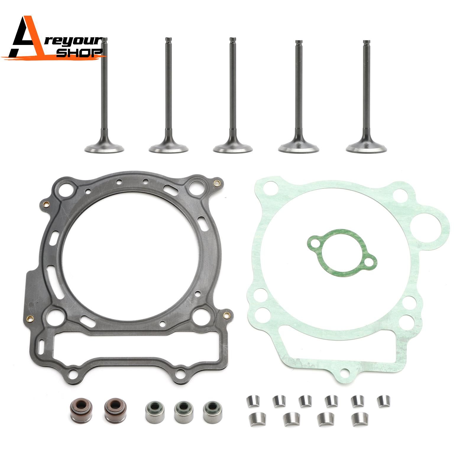 ヤマハ YFZ450R 2009-2023 用 シリンダーヘッドバルブシールキット ガスケット