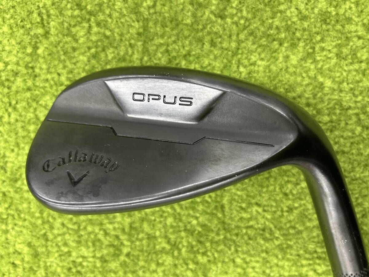 キャロウェイ OPUS ブラック ウェッジ　60° TOUR AD AD-75 フレックスS ヘッドカバーなし　付属品なし