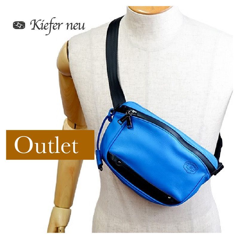 アウトレット 展示処分品 Kiefer neu キーファーノイ 撥水レザー 3WAY