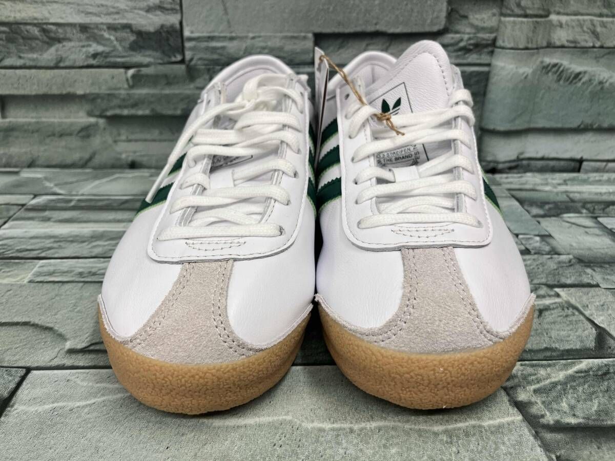 adidas アディダス／スニーカー／ITALIA 70s／JS1325／ホワイト×グリーン×レッド／23.5cm／通年 7,066円