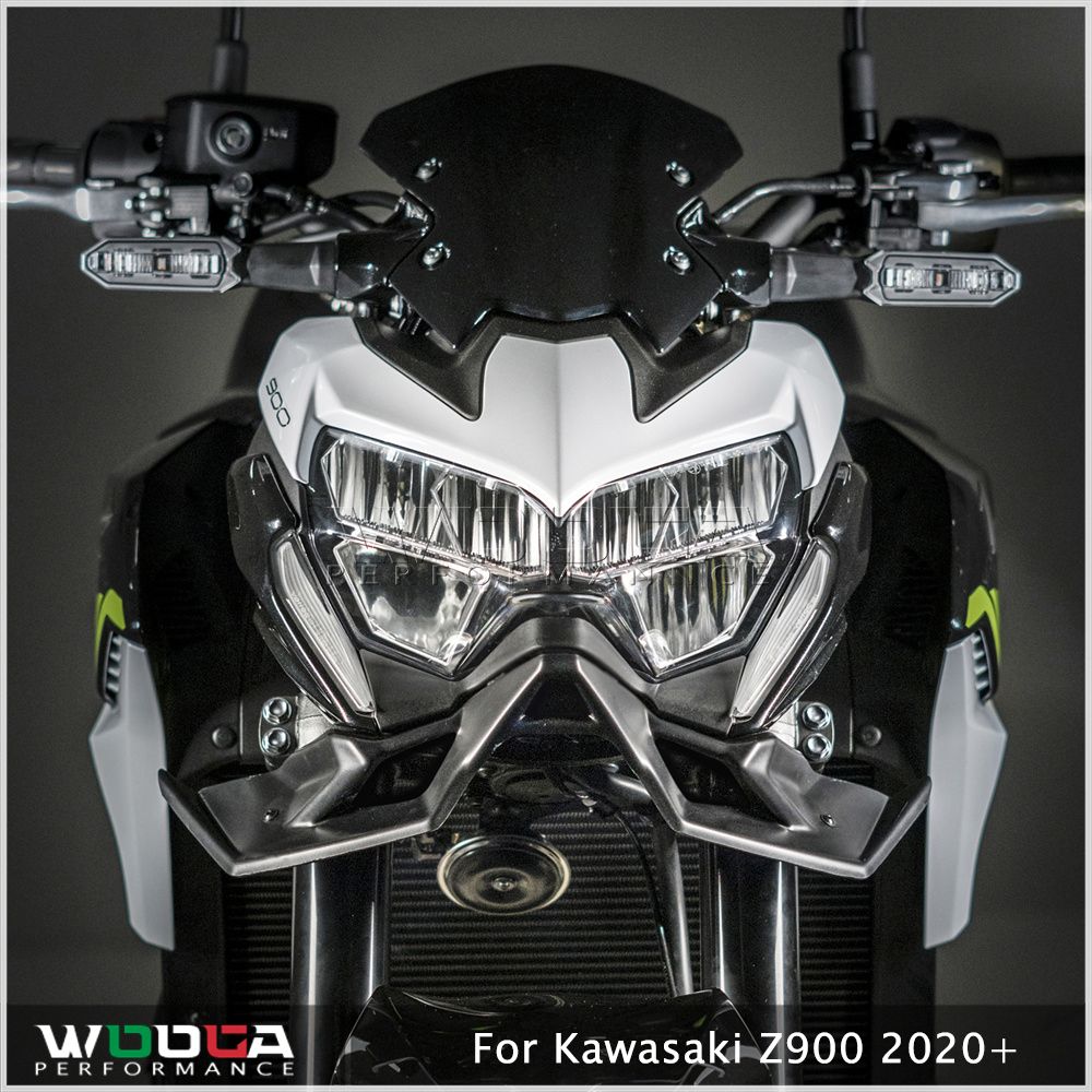 Kawasaki Z900 2020-2023 用 リアスポイラー フロントダウンフォース