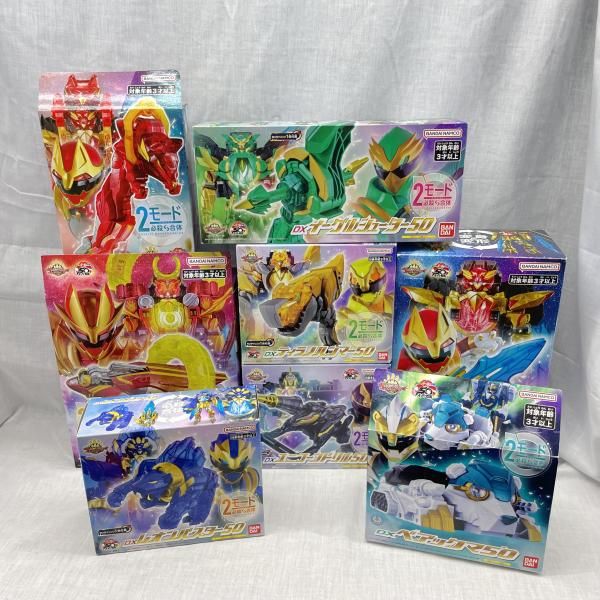 【中古】ﾅﾝﾊﾞｰﾜﾝ戦隊ｺﾞｼﾞｭｳｼﾞｬｰ DX おもちゃ 8点 まとめ売り[91]