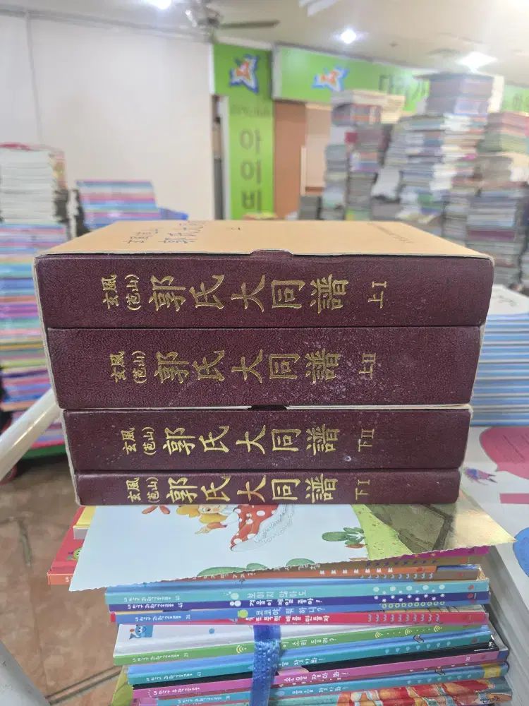 현풍(포산) 곽씨대동보 대보사 4巻 セット 족보本 中古本