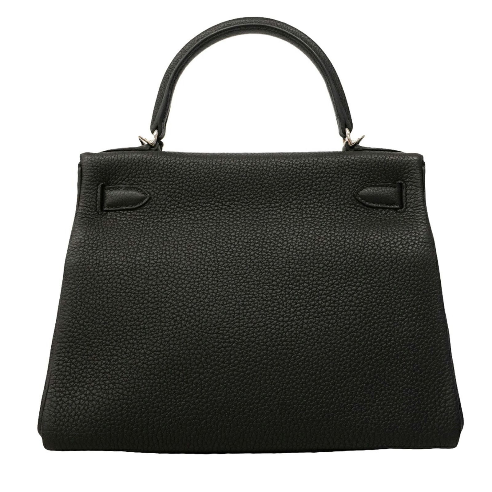 エルメス(Hermes) エルメス ハンドバッグ ケリー28 トゴ ブラック D刻印 2wayバッグレディース